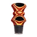 Topchef Ebony Eye Flat Top All Wood Wine Bottle Stopper TO386628